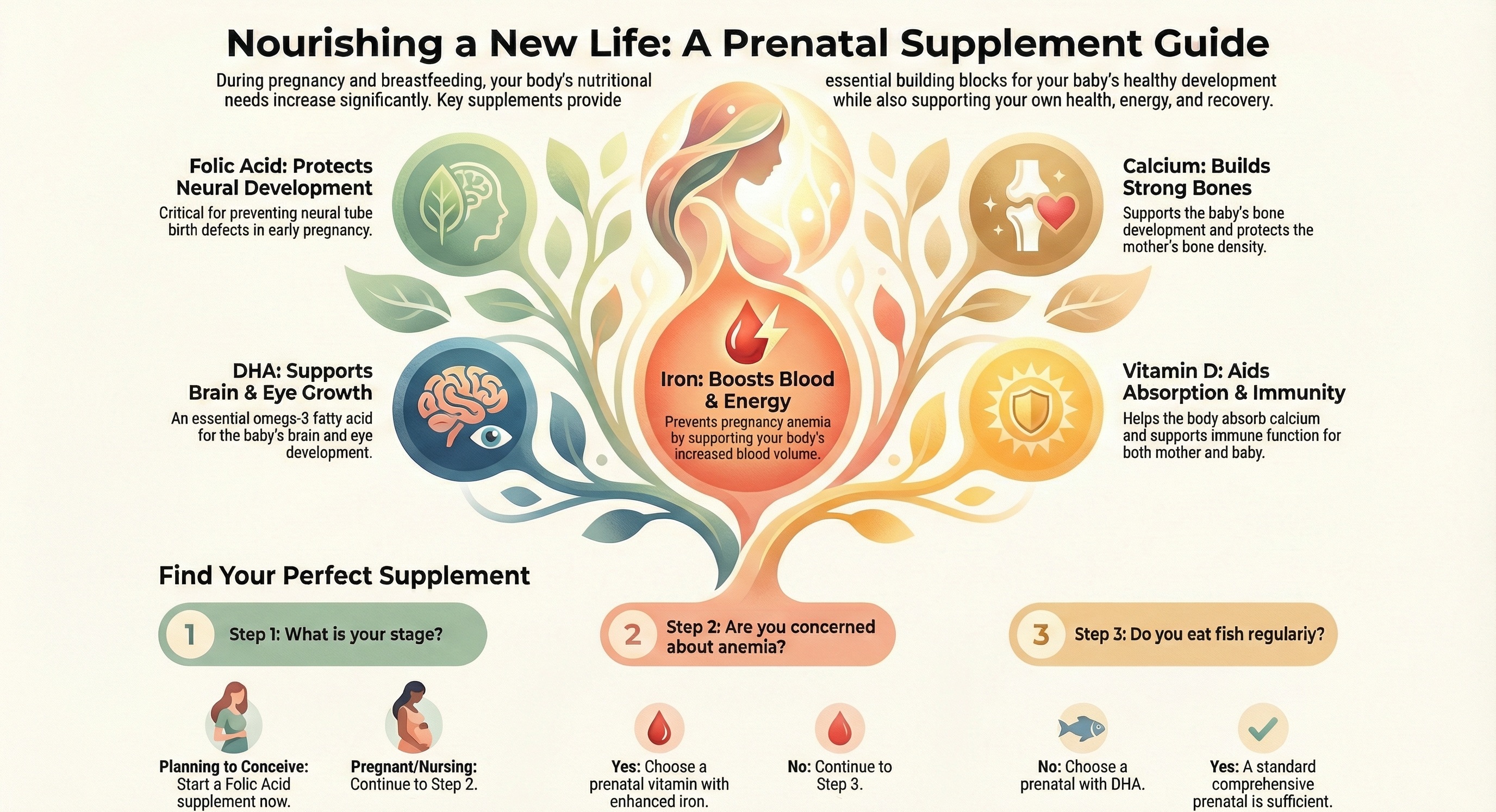 How to Choose Supplement for Fatigue - Flowchart
